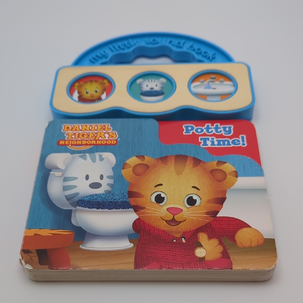 3/$10 Daniel Tiger Potty Time Book